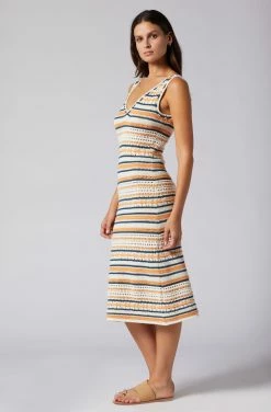 Joie Giselle Midi Sweater Dress -Joie Shop K0080Y9215 PRCL 3