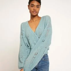 Joie Devika V-Neck Sweater 9 Joie Devika V-Neck Sweater -Joie Shop K0096Y9219 BLUF 4 DPA