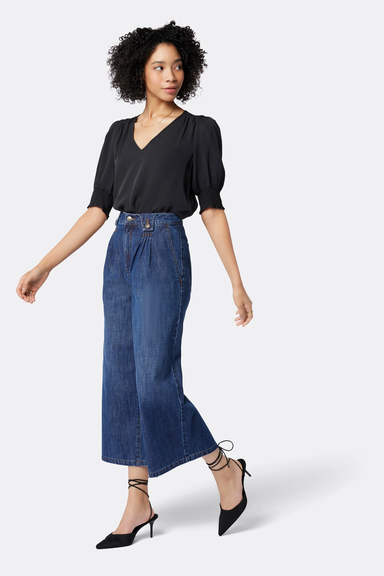 Joie Porter Wide Crop Jean 2 Joie Porter Wide Crop Jean - Image 2