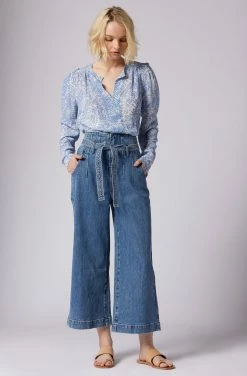 Joie Kindra Wide Leg Jean -Joie Shop N0041D611W3 BDTW 1