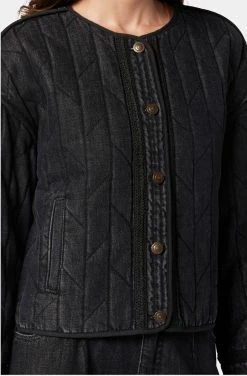 Joie York B Jacket -Joie Shop OW01400B9056 WBLK 6