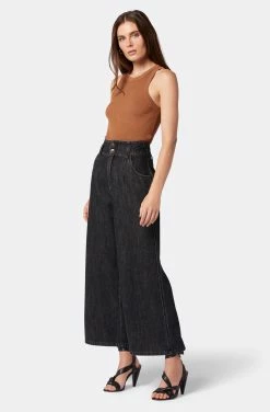 Joie Porter Wide Cropped Pant -Joie Shop PT022649056 WBLK 4