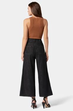 Joie Porter Wide Cropped Pant -Joie Shop PT022649056 WBLK 5