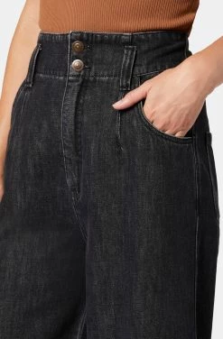 Joie Porter Wide Cropped Pant -Joie Shop PT022649056 WBLK 6