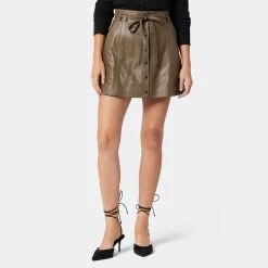 Joie Tolain Leather Skirt -Joie Shop SK009863178 STOG 2 DPA