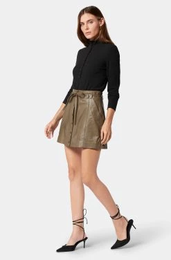 Joie Tolain Leather Skirt -Joie Shop SK009863178 STOG 4