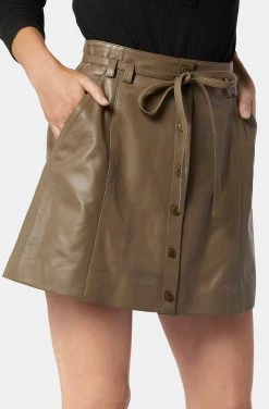 Joie Tolain Leather Skirt -Joie Shop SK009863178 STOG 6