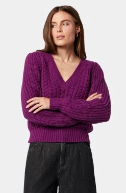Joie Menara V-Neck Wool Sweater