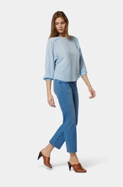 Joie Blake Long Sleeve Silk Top -Joie Shop T0036F7881S CSHB 4