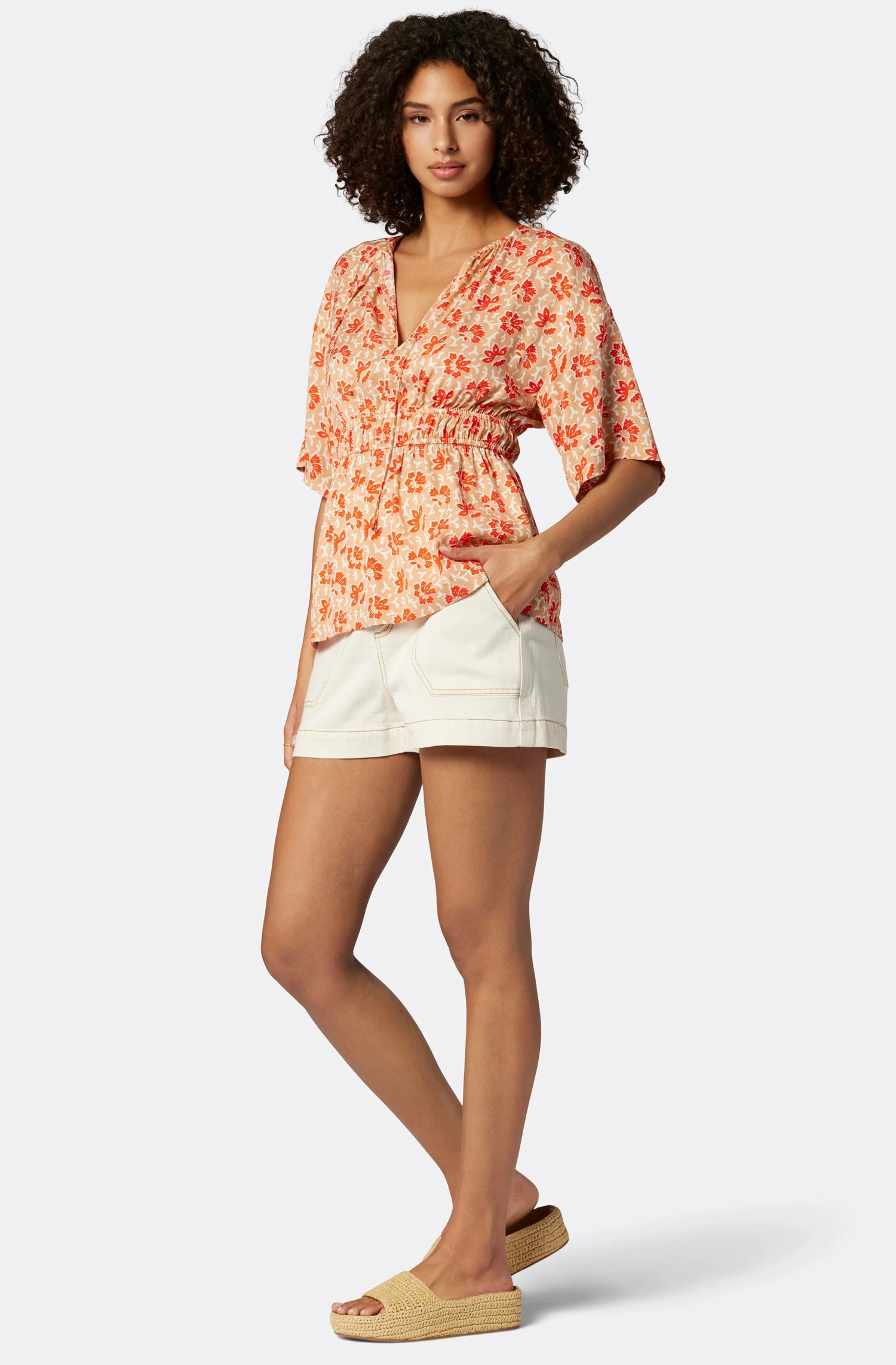 Joie Renae Short Sleeve Top 3 Joie Renae Short Sleeve Top - Image 3