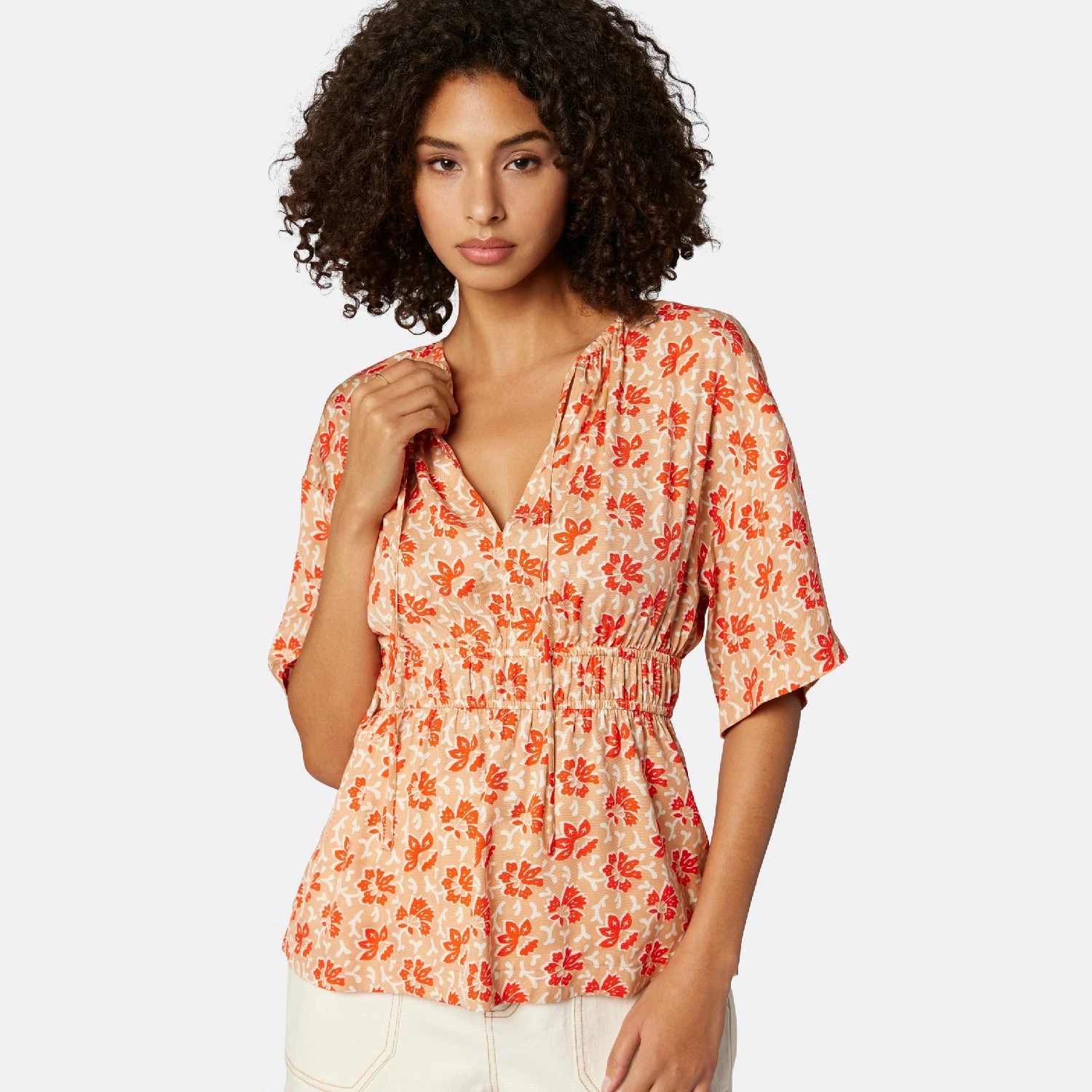 Joie Renae Short Sleeve Top 5 Joie Renae Short Sleeve Top - Image 5