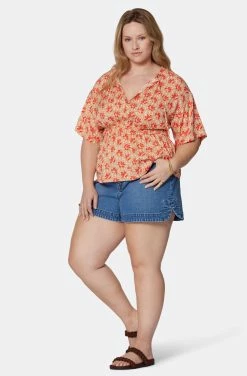 Joie Renae Short Sleeve Top 23 Joie Renae Short Sleeve Top -Joie Shop T0045X9364 BVRM 4