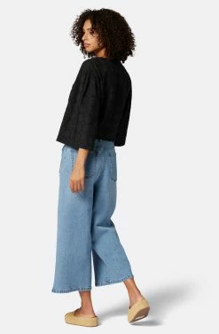 Joie Persephone Short Sleeve Cotton Top 8 Joie Persephone Short Sleeve Cotton Top -Joie Shop T0048F9309 CAV 2