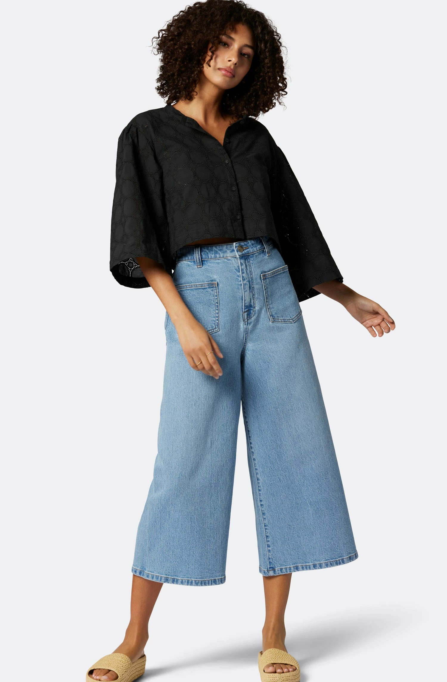 Joie Persephone Short Sleeve Cotton Top 2 Joie Persephone Short Sleeve Cotton Top - Image 2