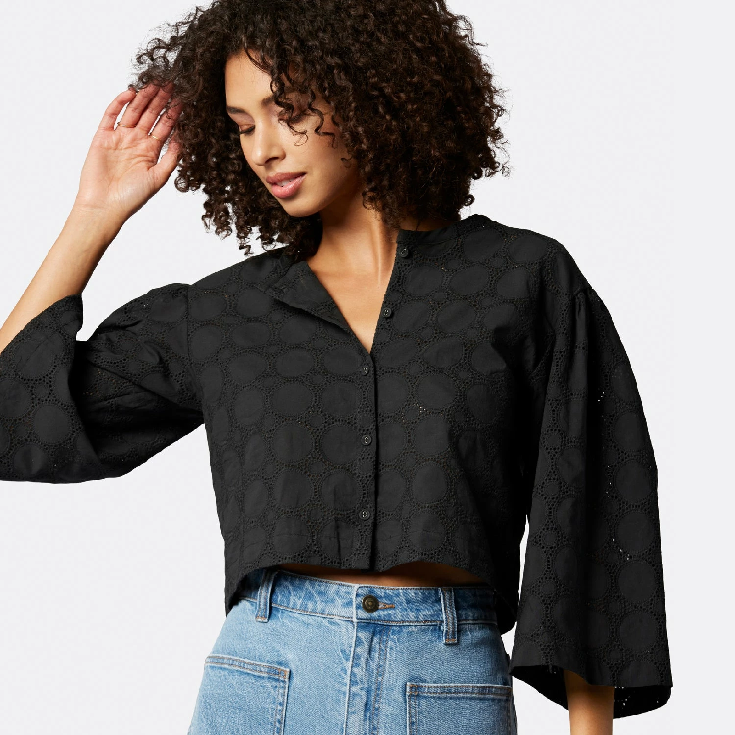 Joie Persephone Short Sleeve Cotton Top 5 Joie Persephone Short Sleeve Cotton Top - Image 5