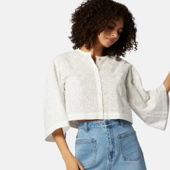 Joie Persephone Short Sleeve Cotton Top 9 Joie Persephone Short Sleeve Cotton Top -Joie Shop T0048F9309 PRCL 4 DPA