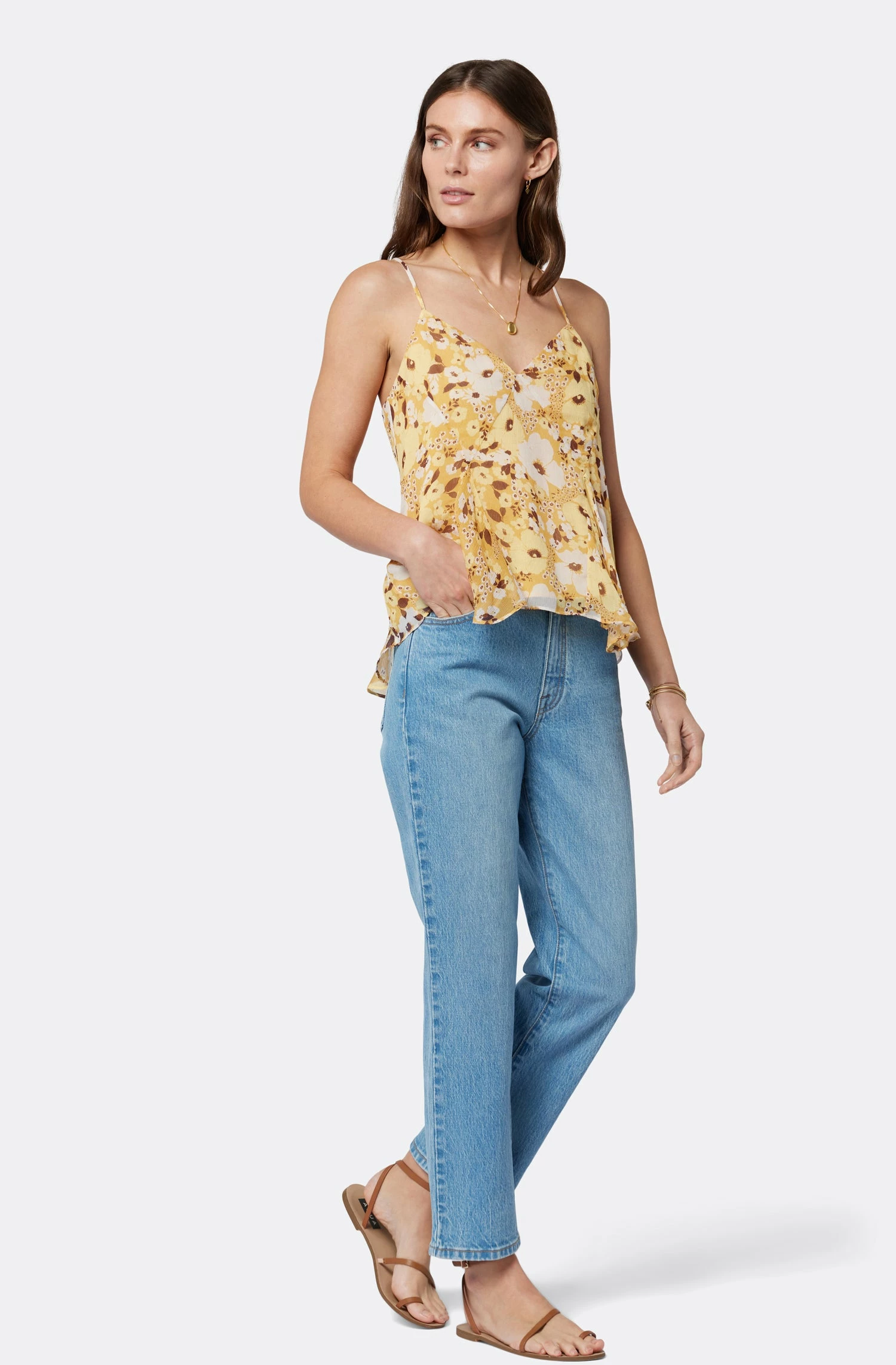 Joie Amelia Sleeveless Silk Top 3 Joie Amelia Sleeveless Silk Top - Image 3