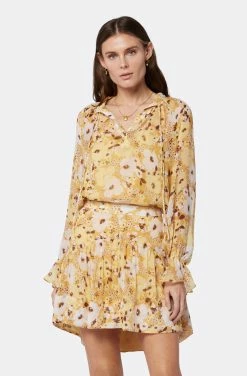 Joie Brigitta Long Sleeve Silk Top