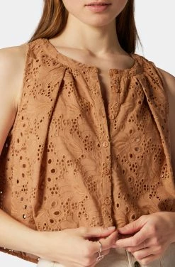 Joie Gemma Sleeveless Cotton Top