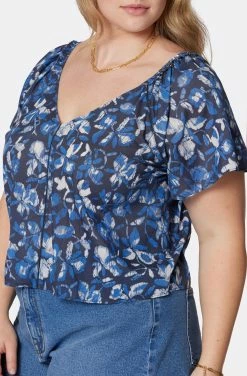 Joie Katya Short Sleeve Cotton Top 20 Joie Katya Short Sleeve Cotton Top -Joie Shop T0064X9370 NVBM 6