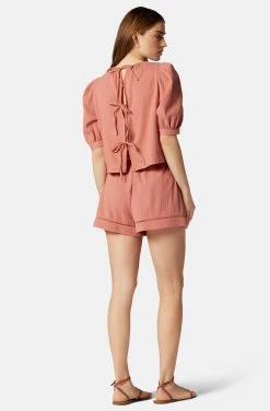 Joie Moira Short Sleeve Cotton Top 8 Joie Moira Short Sleeve Cotton Top -Joie Shop T0083F9330 CYR 2