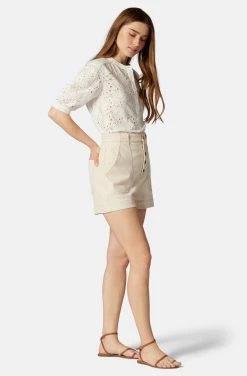 Joie Amilee Short Sleeve Cotton Top -Joie Shop T0086F9327 PRCL 3