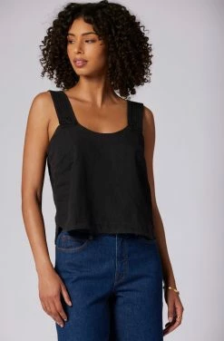 Joie Paisley Sleeveless Linen Top