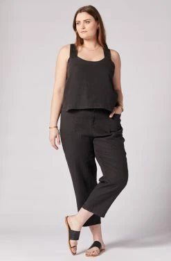 Joie Paisley Sleeveless Linen Top -Joie Shop T0088X889 CAV 1