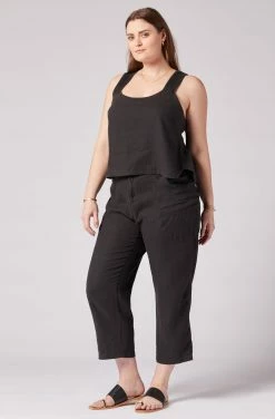 Joie Paisley Sleeveless Linen Top -Joie Shop T0088X889 CAV 3