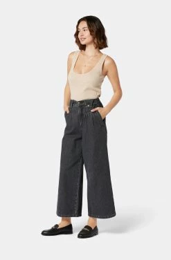 Joie Miley Sleeveless Cotton Top -Joie Shop T0111F09339 OAT 3