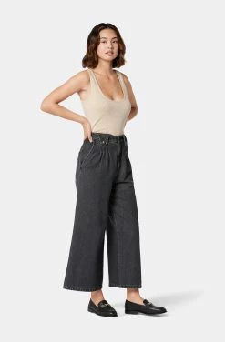 Joie Miley Sleeveless Cotton Top -Joie Shop T0111F09339 OAT 4