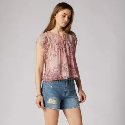 Joie Thana Short Sleeve Silk Top 9 Joie Thana Short Sleeve Silk Top -Joie Shop T0113A0001 TGYM 2 DPA