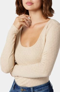 Joie Robbie Long Sleeve Cotton Top 9 Joie Robbie Long Sleeve Cotton Top -Joie Shop T0118F09339 OAT 6