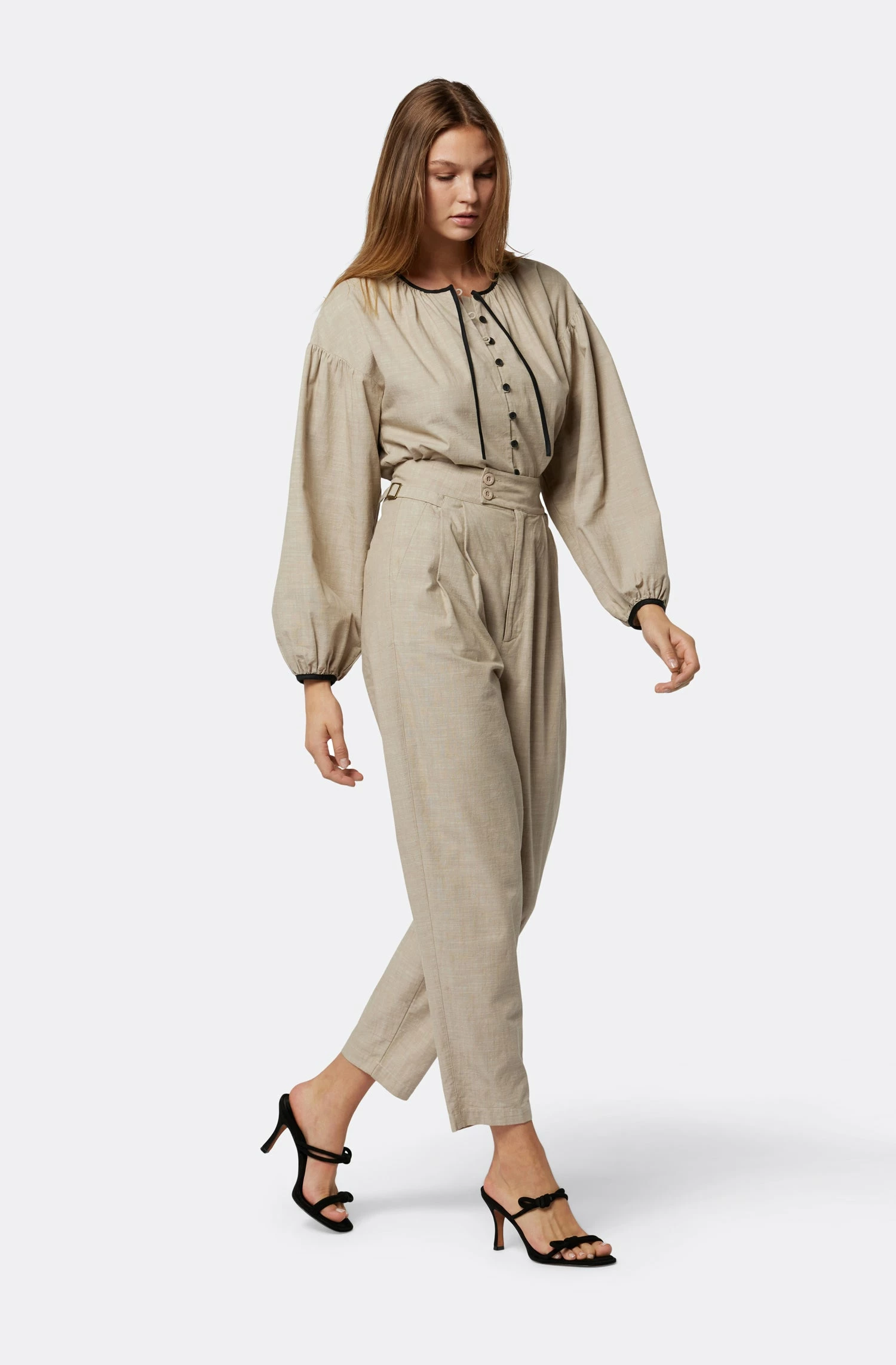 Joie Hazel Long Sleeve Cotton Top 3 Joie Hazel Long Sleeve Cotton Top - Image 3