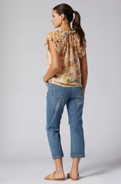 Joie Tezza Short Sleeve Silk Top -Joie Shop T0130A0007 ABFM 2