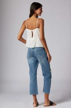 Joie Miranda Sleeveless Cotton Top -Joie Shop T0134F337 PRCL 2