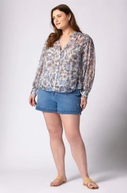 Joie Naomi Long Sleeve Silk Top 14 Joie Naomi Long Sleeve Silk Top -Joie Shop T0140X0010 EMRM 1