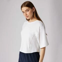 Joie Cami Short Sleeve Top -Joie Shop T0150F9324 BRWT 2 DPA