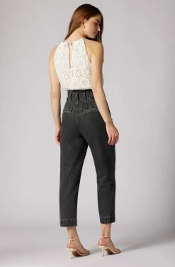 Joie Keegan Sleeveless Crochet Cotton Top -Joie Shop T0165F9213 PRCL 2