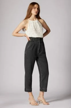 Joie Keegan Sleeveless Crochet Cotton Top -Joie Shop T0165F9213 PRCL 3