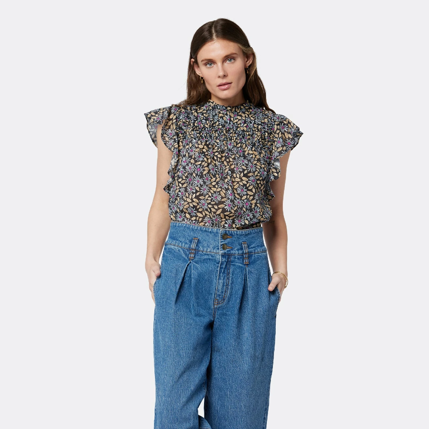 Joie Reut Sleeveless Cotton Top 7 Joie Reut Sleeveless Cotton Top - Image 7