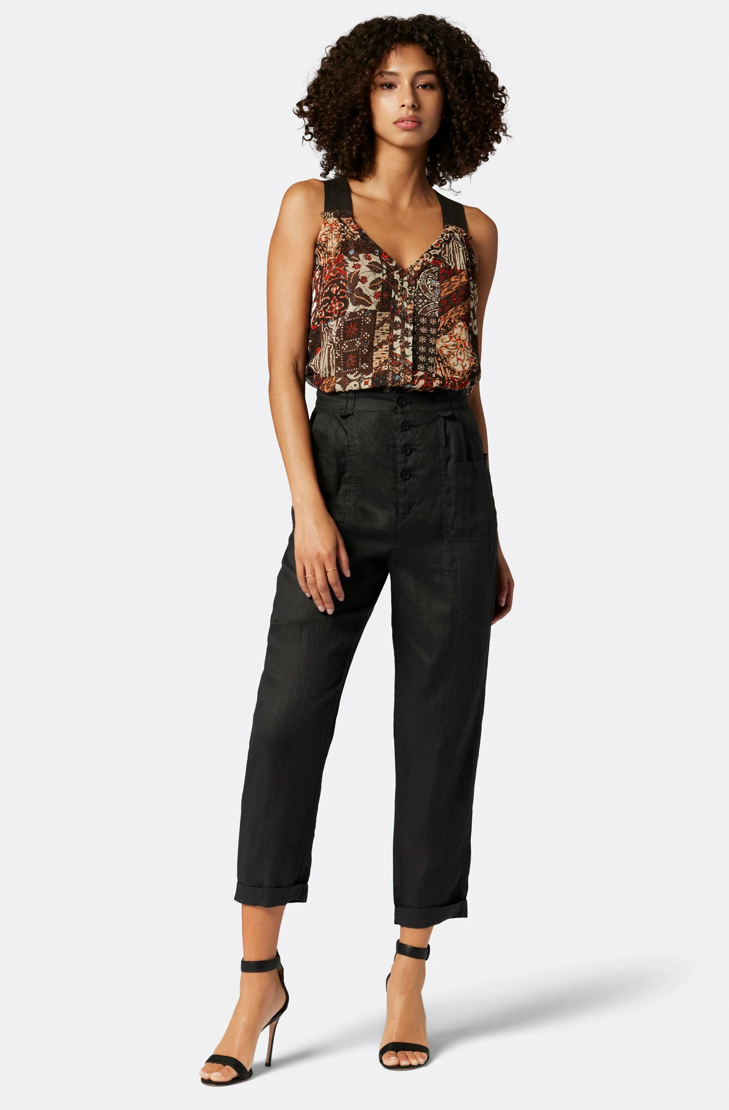 Joie Pri Sleeveless Silk Top 2 Joie Pri Sleeveless Silk Top - Image 2