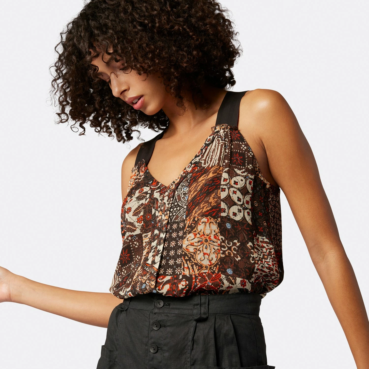 Joie Pri Sleeveless Silk Top 5 Joie Pri Sleeveless Silk Top - Image 5