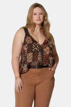 Joie Pri Sleeveless Silk Top 20 Joie Pri Sleeveless Silk Top -Joie Shop T0176X9361 PEML 2