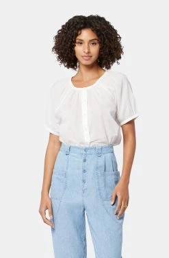Joie Zola Short Sleeve Cotton Top
