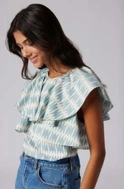 Joie Lennon Short Sleeve Cotton Top