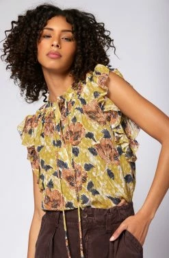 Joie Patricia Sleeveless Silk Top