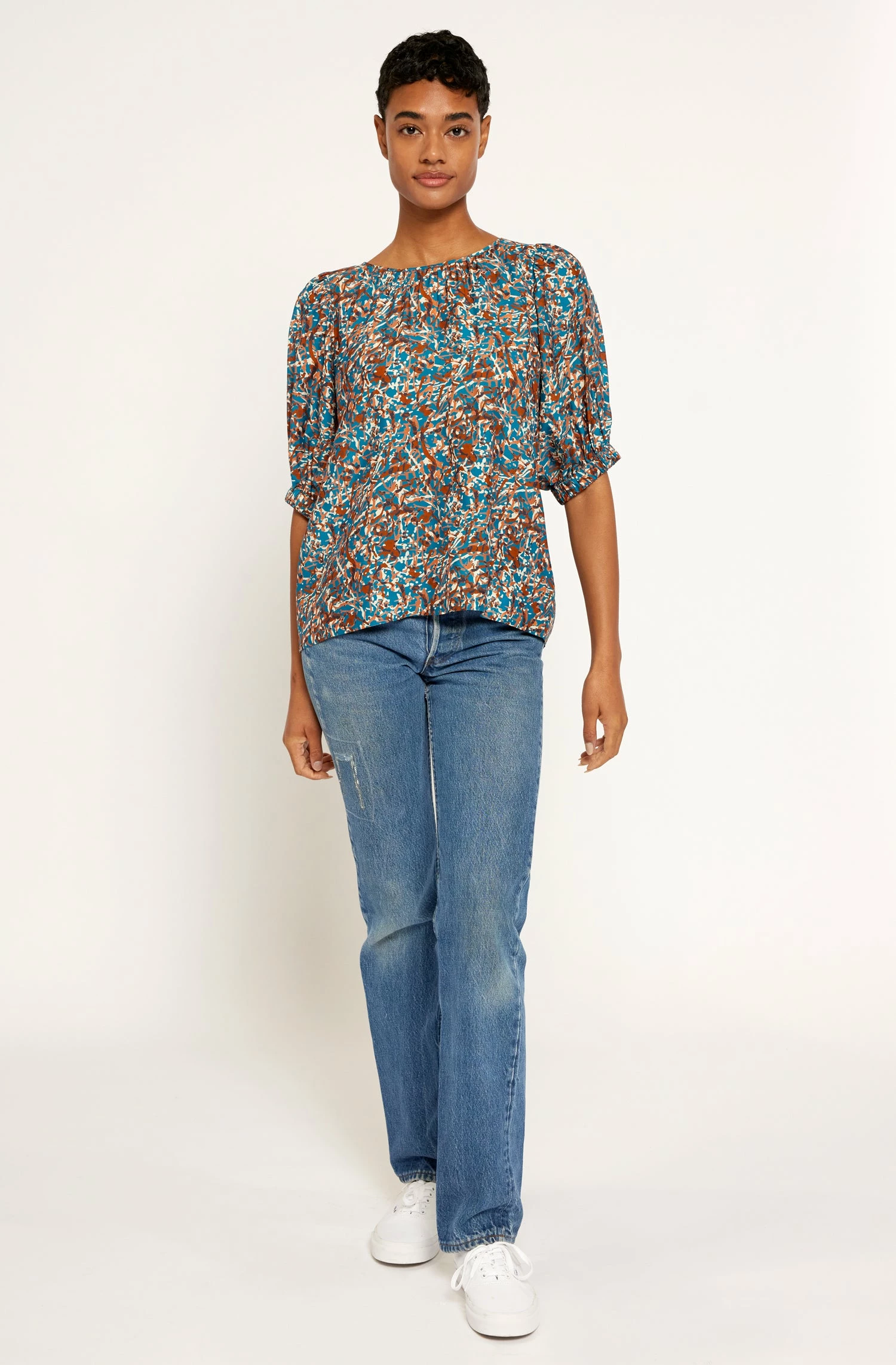 Joie Jayme Short Sleeve Top 2 Joie Jayme Short Sleeve Top - Image 2