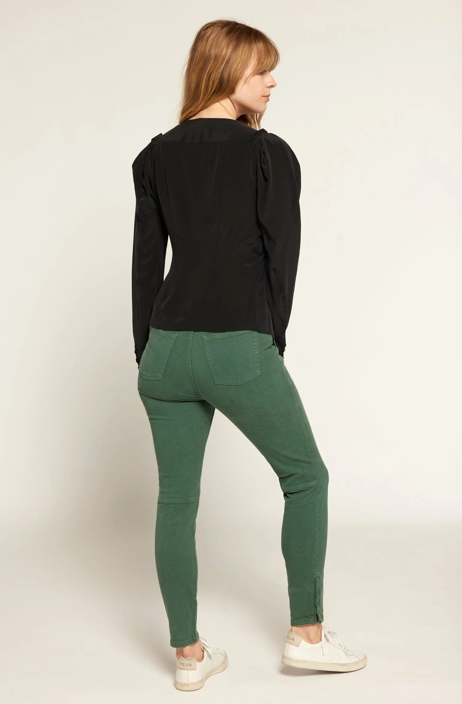 Joie Leigh Long Sleeve Silk Top 3 Joie Leigh Long Sleeve Silk Top - Image 3