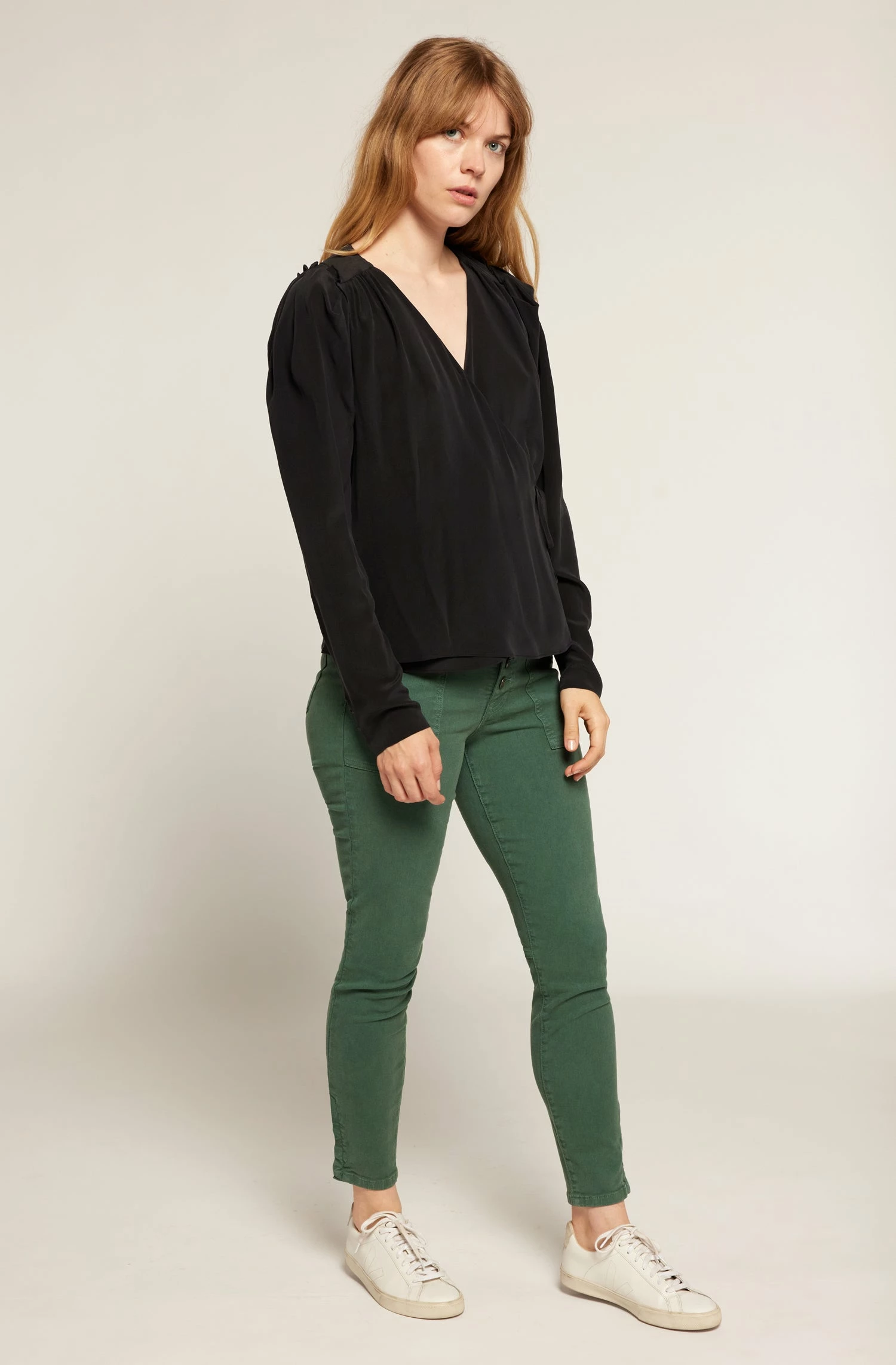 Joie Leigh Long Sleeve Silk Top 4 Joie Leigh Long Sleeve Silk Top - Image 4